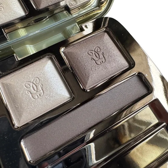 GUERLAIN Ombre Éclat Duo & Liner Eyeshadow Palette L’Heure Fumée 380 New - Picture 10 of 11
